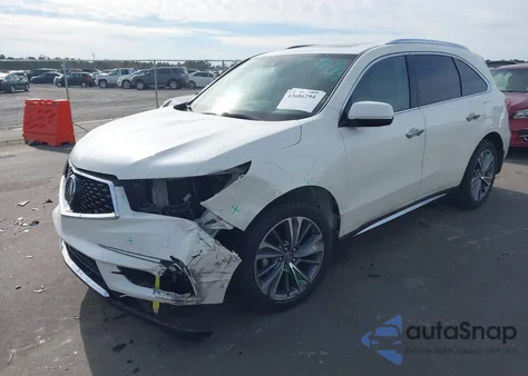 2017 Acura Mdx Technology Package z USA, uszkodzony, nr VIN 5FRYD3H51HB004613